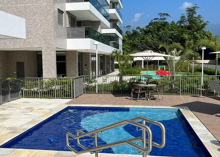 Tulum Club - Lindo, Moderno - Enxoval Completo Apartamento Bertioga